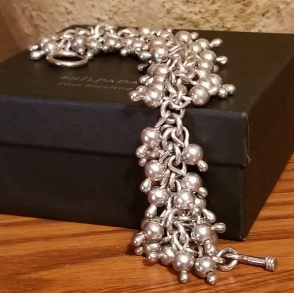 Silpada Sterling Silver Cha Cha Bracelet